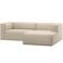WOOOD hoekbank Bean hoek rechts - beige