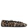 Steve Madden Pointe ballerina's met panterprint beige/zwart