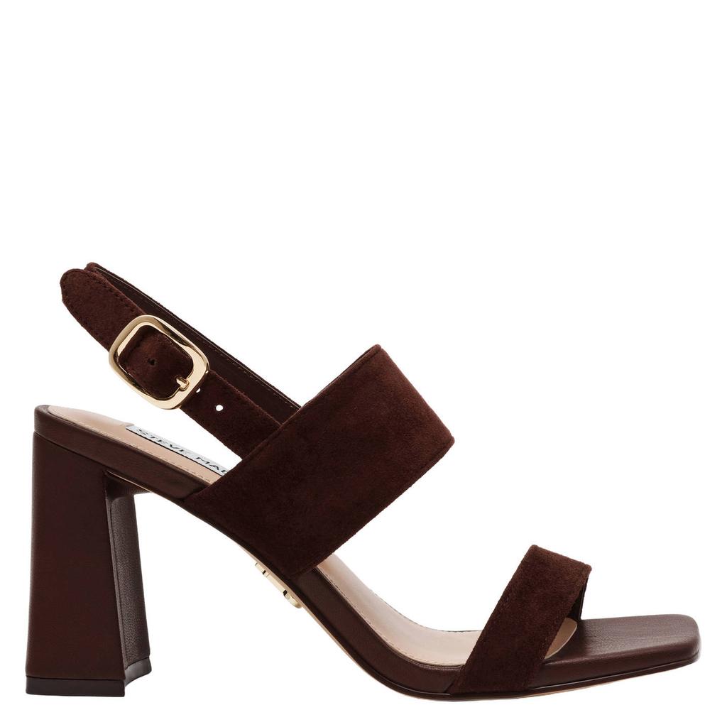 Bruine dames Steve Madden Wendie suède sandalettes