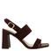 Steve Madden Wendie suède sandalettes bruin