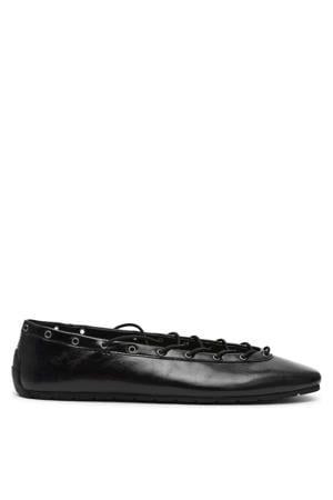 Pointe ballerina's zwart