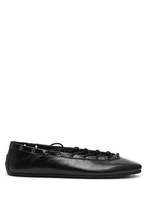 Pointe ballerina's zwart