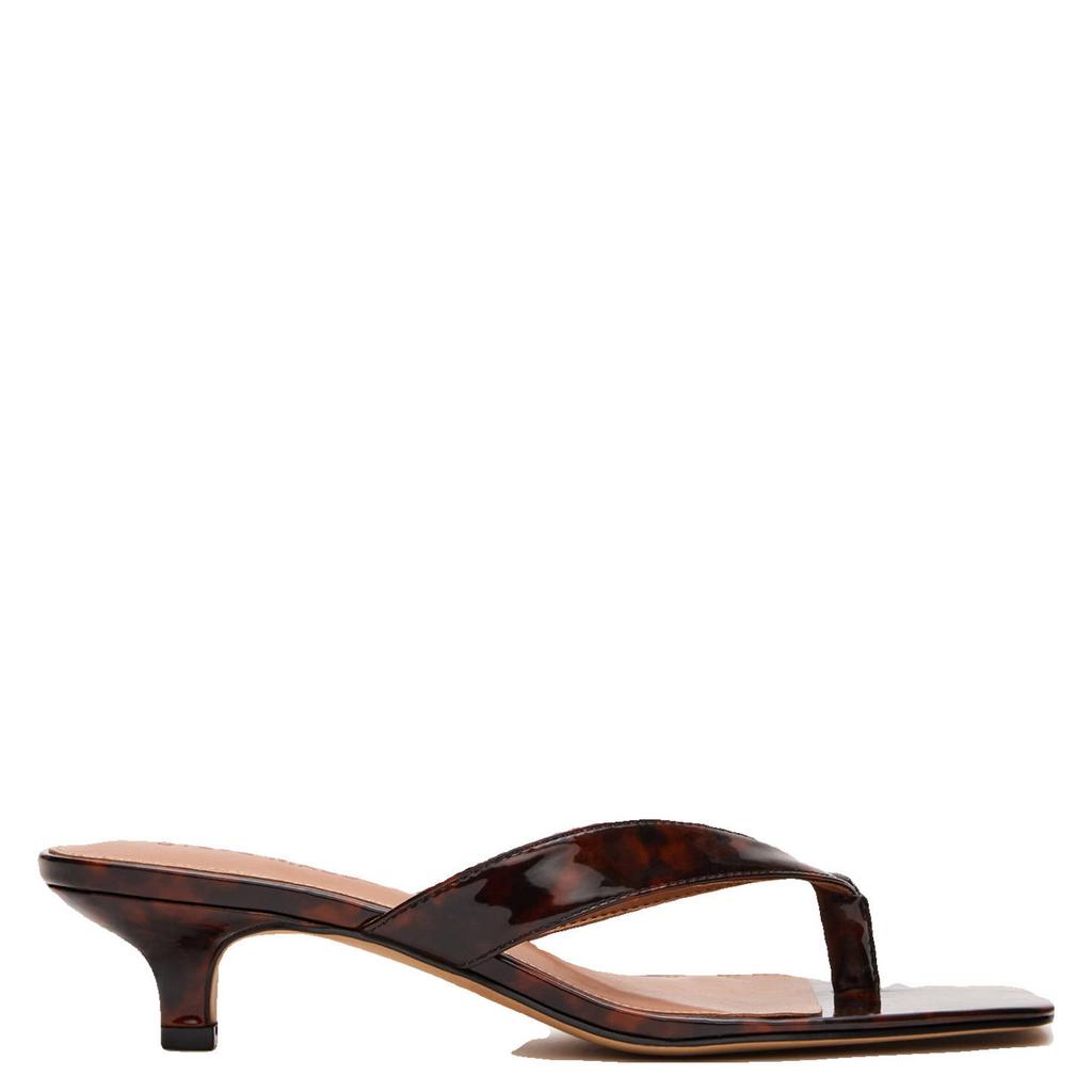Bruine dames Steve Madden Tracie leren muiltjes