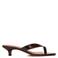 Steve Madden Tracie leren muiltjes bruin