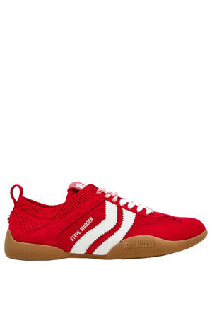 Biscotti sneakers rood/wit
