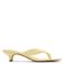 Steve Madden Tracie suède muiltjes geel