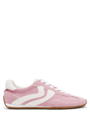 Abbi-SM suède sneakers lichtroze