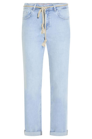 Bobby high waist straight leg jeans light blue denim