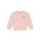 Daily7 sweater met backprint lichtroze