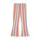 Daily7 flared regular waist gestreepte legging roze