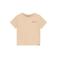 Daily7 T-shirt met backprint zand