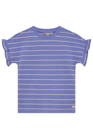 gestreepte T-shirt blauw