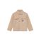 Daily7 overshirt met backprint beige