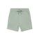 Daily7 regular waist sweatshort lichtgroen met textuur