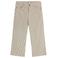 Daily7 straight regular waist gestreepte casual broek beige