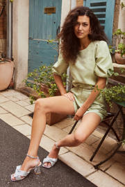 thumbnail: Lofty Manner regular high waist casual short mintgroen