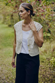 thumbnail: FREEQUENT gilet crochet crème