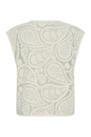 thumbnail: FREEQUENT gilet crochet crème