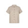 FREEQUENT blouse met linnen zand