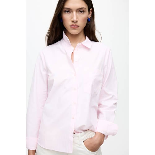 VILA blouse lichtroze afbeelding