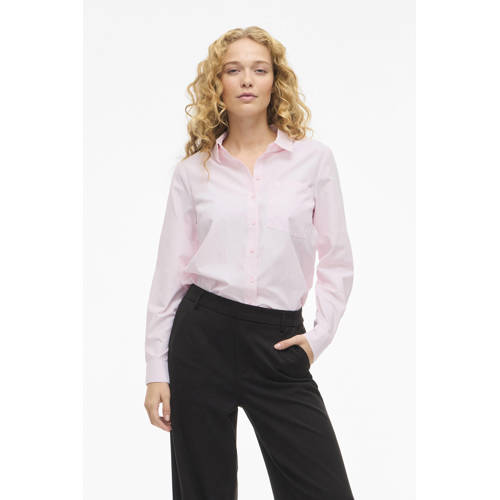 VILA blouse lichtroze afbeelding