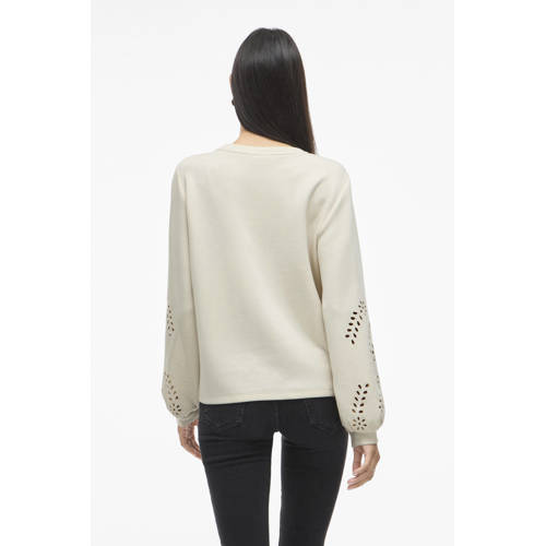 VILA sweater ecru afbeelding
