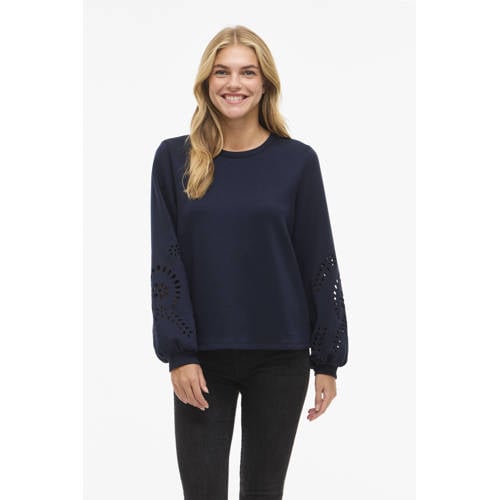 VILA sweater marineblauw afbeelding