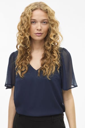 top donkerblauw