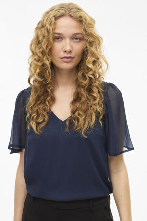 top donkerblauw