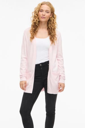vest gebreid lichtroze