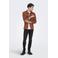 ONLY & SONS regular overshirt brique