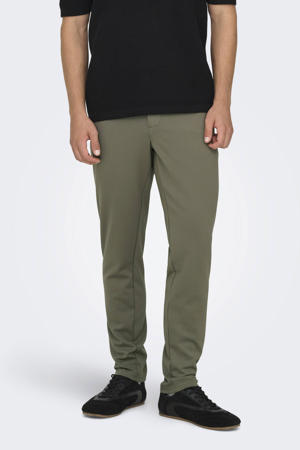 ONSMARK slim chino groen
