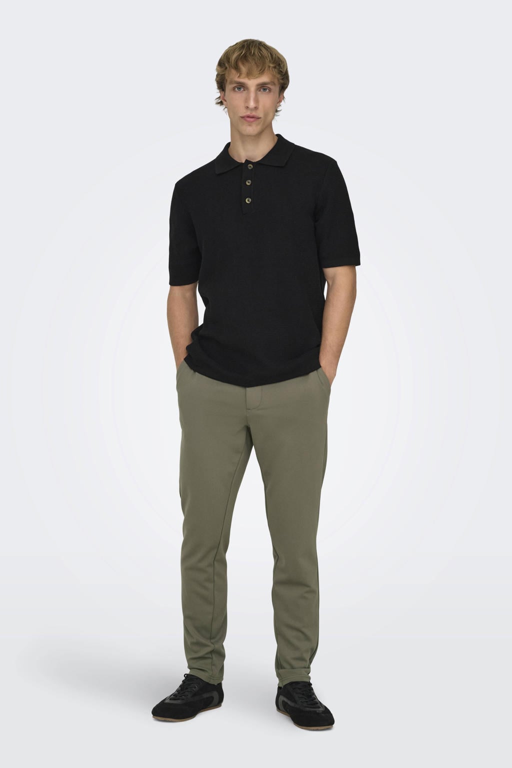ONLY & SONS ONSMARK slim chino groen