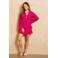 Lofty Manner korte rok fuchsia