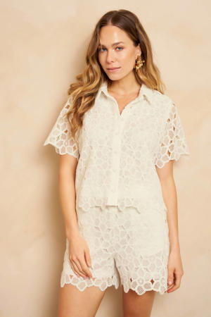 blouse gehaakt ecru