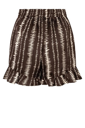 skort met print - bruin