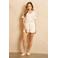 Lofty Manner straight regular waist casual short ecru