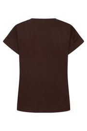 thumbnail: Lofty Manner T-shirt met print - bruin