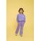 Jubel sweater Rolling into Spring paars