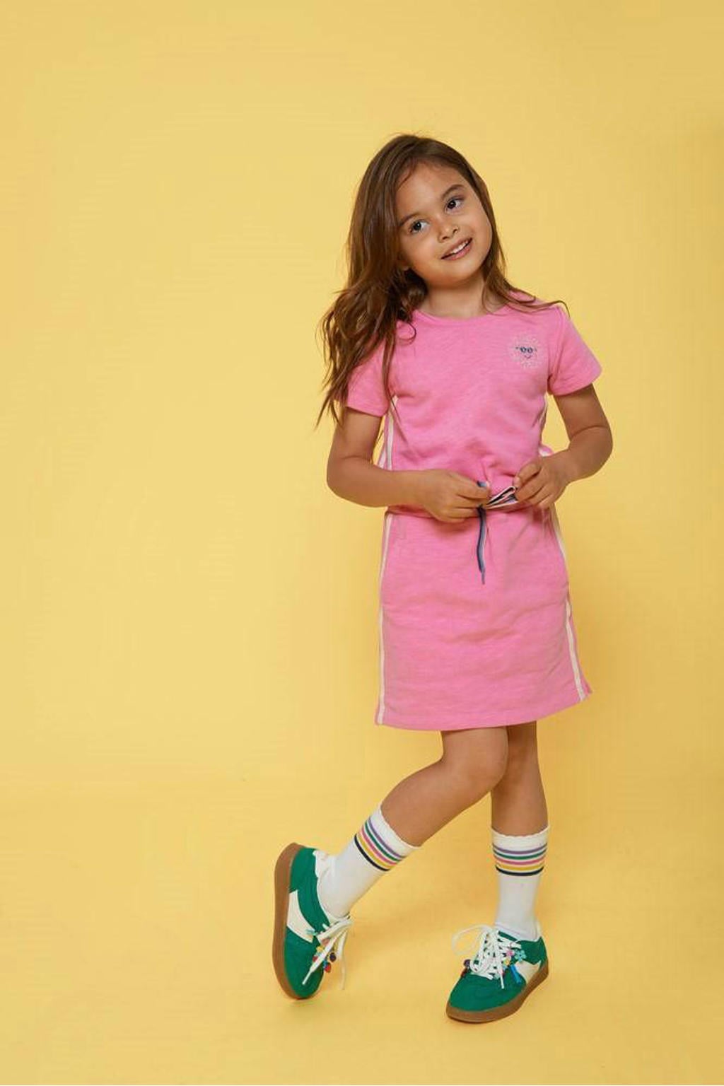 Jubel jurk Rolling into Spring roze