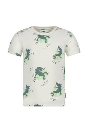 T-shirt Lagoon Legends wit/groen