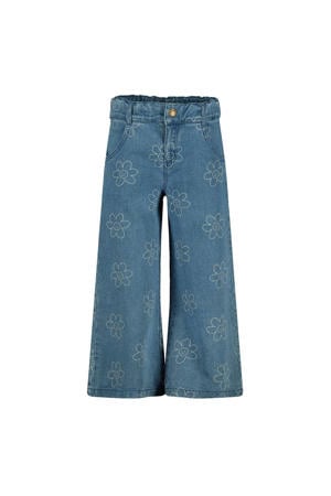 wide leg jeans Rolling into Spring light blue denim