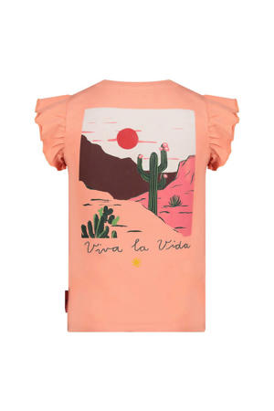 T-shirt Salsa Sunset zalmroze