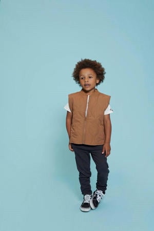 casual broek Run the Day antraciet