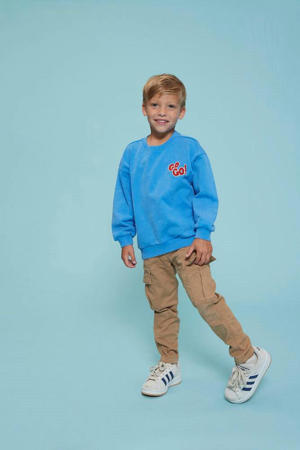 sweater Run the Day blauw