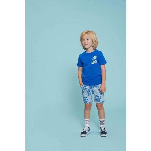 Sturdy T-shirt Run the Day blauw afbeelding