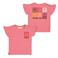 Jubel T-shirt Salsa Sunset met backprint roze