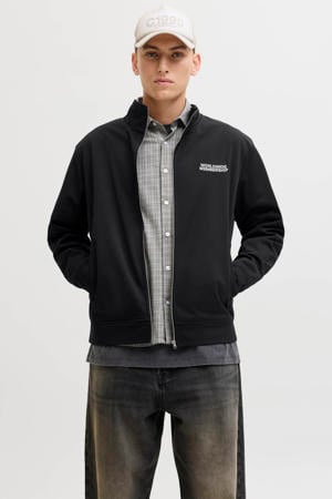 sweatvest zwart