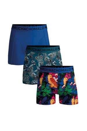 boxershort - blauw/groen/rood (set van 3)