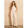 Lofty Manner regular blazer met wol - ecru